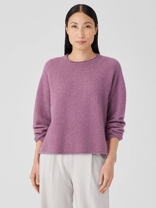 Cashmere Silk Bliss Crew Neck Top