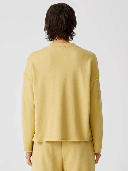 Organic Cotton French Terry Box-Top