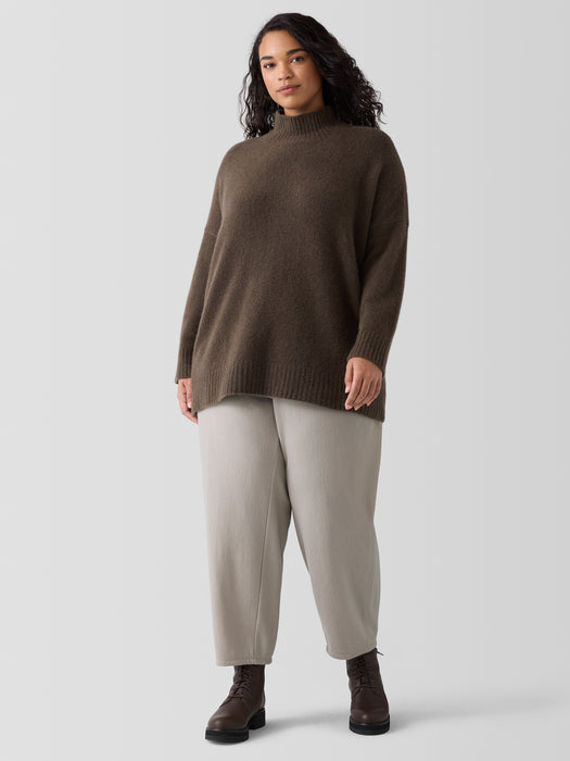Felted Wool Jersey Lantern Pant in Regenerative Wool