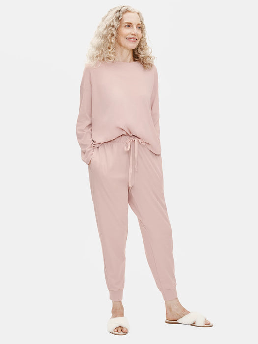 Organic Cotton Interlock Jogger Sleep Pant