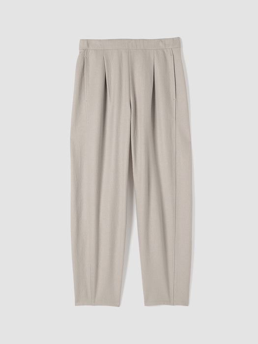Felted Wool Jersey Lantern Pant in Regenerative Wool