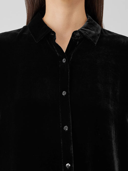 Velvet Classic Collar Shirt