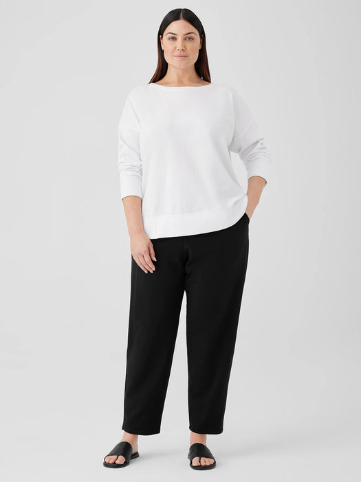 Pima Cotton Stretch Jersey Tapered Pant