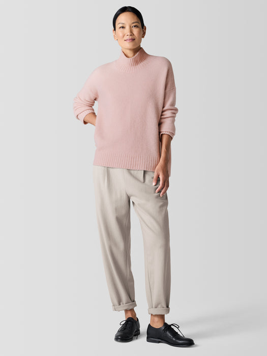 Cashmere Silk Bliss Turtleneck Box-Top
