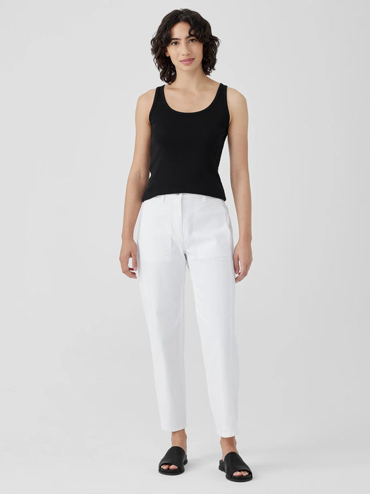 Organic Cotton Denim Lantern Jean