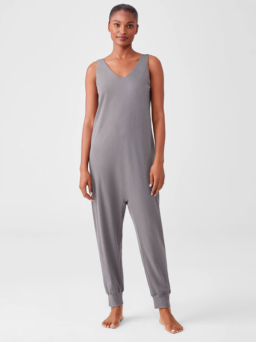 Organic Cotton Interlock Sleep Jumpsuit