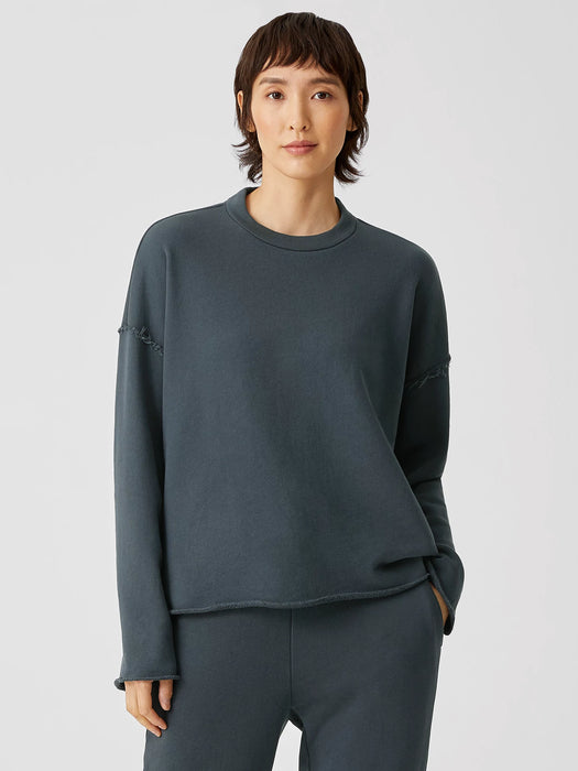 Organic Cotton French Terry Box-Top
