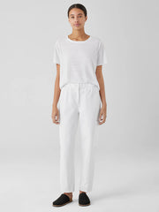 Organic Linen Jersey Crew Neck Tee