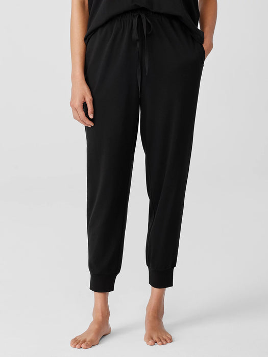 Organic Cotton Interlock&nbsp;Jogger Sleep Pant