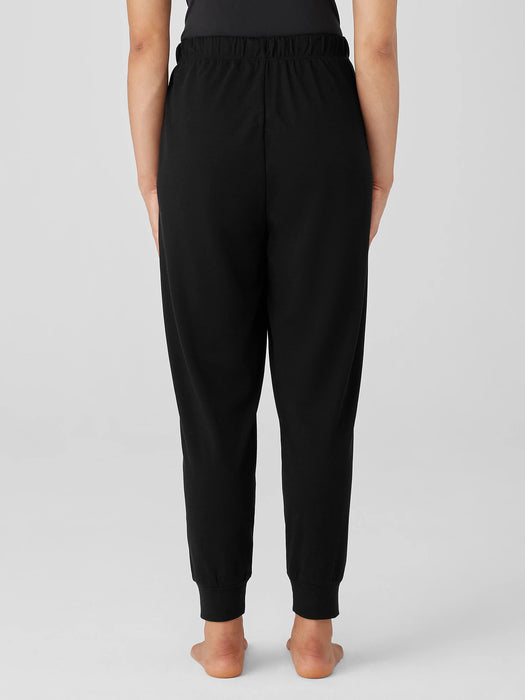 Organic Cotton Interlock Jogger Sleep Pant