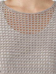 Organic Linen D&eacute;lav&eacute; Round Neck Tank