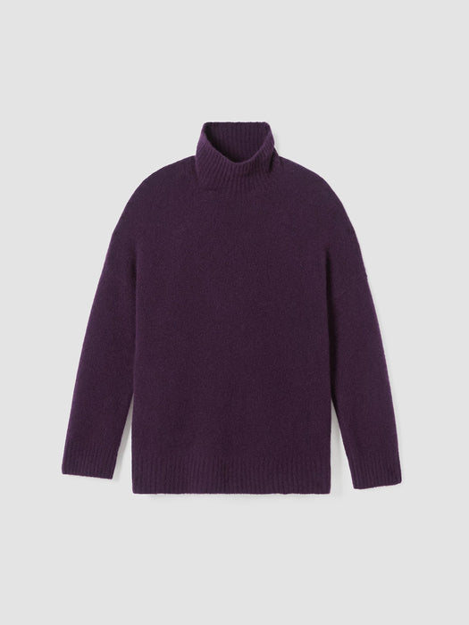 Cashmere Silk Bliss Turtleneck Box-Top