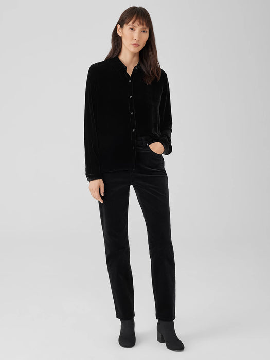 Velvet Classic Collar Shirt