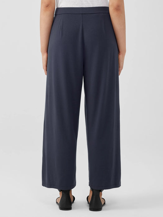 Fine Jersey Wide-Leg Pant