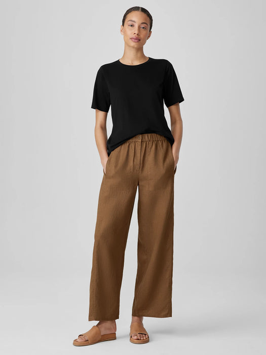 Organic Pima Cotton Jersey&nbsp;Round Neck Tee