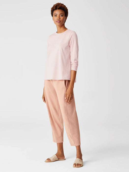 Organic Pima Cotton Jersey Long-Sleeve Tee