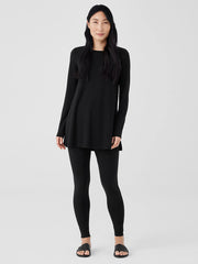 Stretch Jersey Knit Leggings