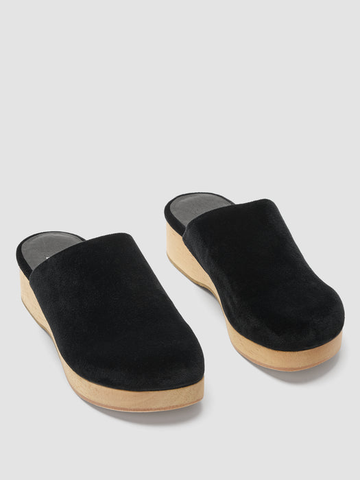 Velvet Clog
