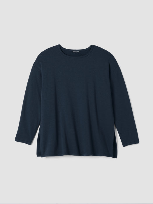 Cozy Brushed Terry Hug Long Box-Top