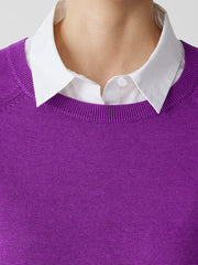 Organic Linen Cotton Raglan-Sleeve Top