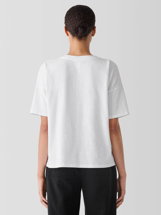Cozy Organic Cotton Slub Tee