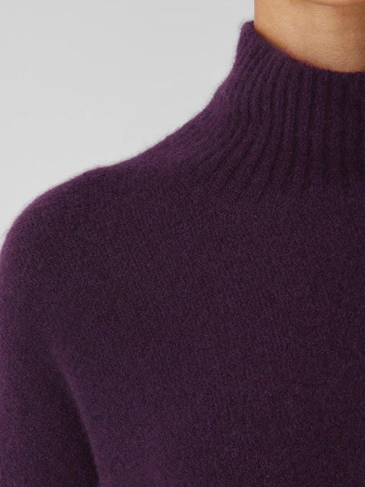 Cashmere Silk Bliss Turtleneck Box-Top