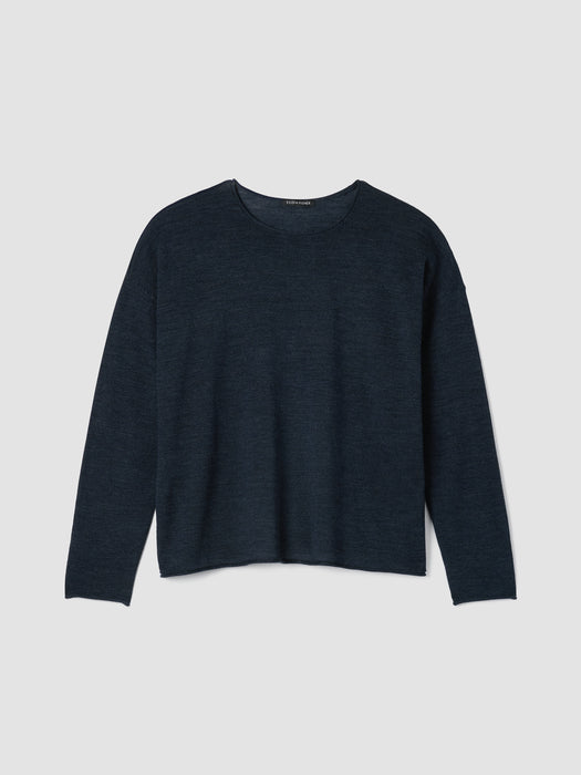 Fine Merino Box-Top in Regenerative Wool
