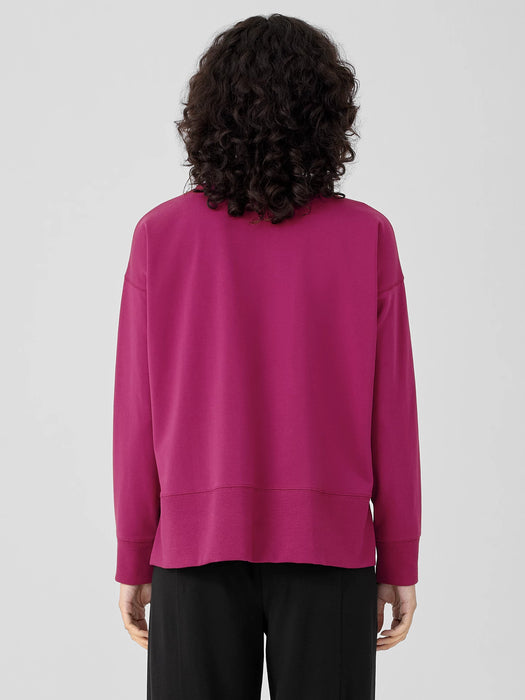 Pima Cotton Stretch Jersey Box-Top