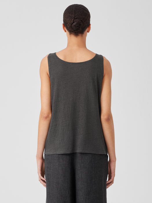 Organic Linen Jersey Tank