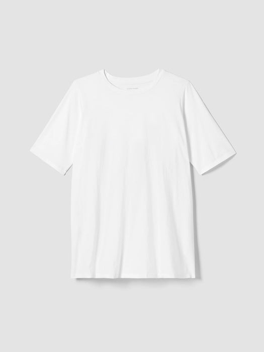 Organic Pima Cotton Jersey Long Tee