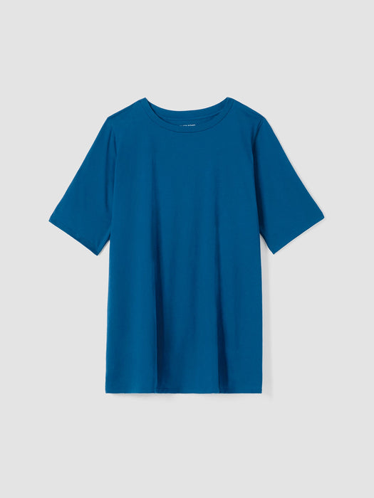 Organic Pima Cotton Jersey Long Tee
