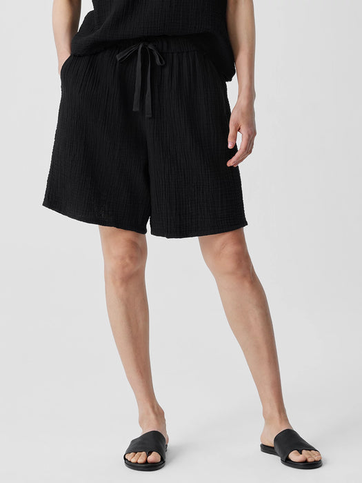 Organic Cotton Lofty Gauze Shorts