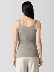 Organic Cotton Stretch Rib Tank