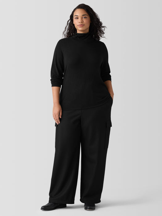 Felted Wool Jersey Cargo Pant in Regenerative Wool