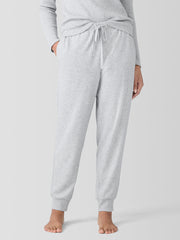 M&eacute;lange Organic Cotton Interlock Jogger Sleep Pant