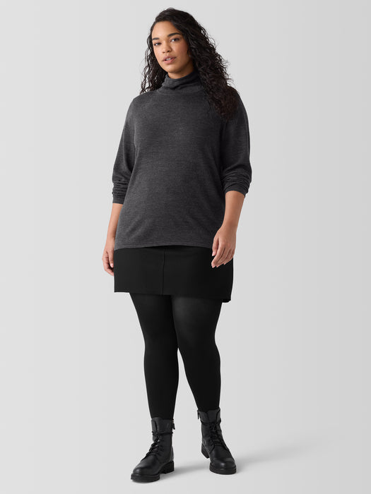 Fine Merino Turtleneck Top in&nbsp;Regenerative Wool