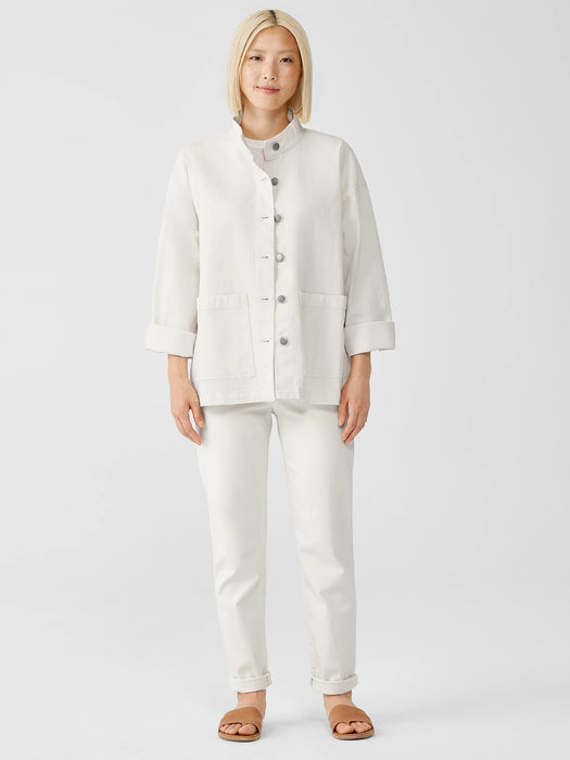 Undyed Organic Cotton Denim Jacket