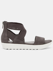 Kash Tumbled Nubuck Leather Sneaker Sandal