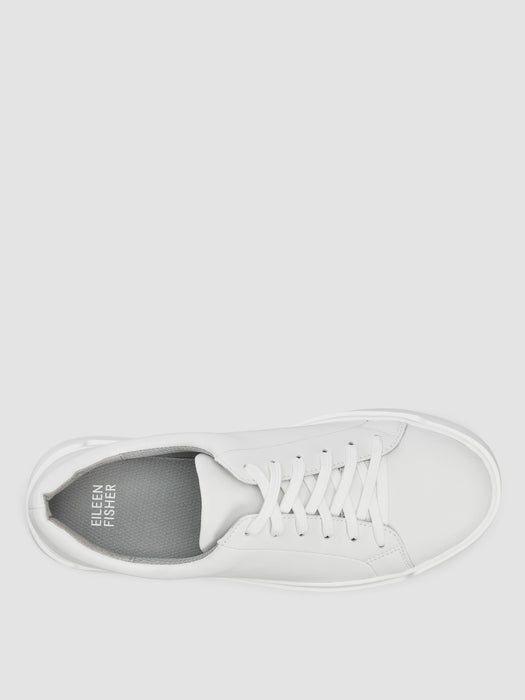 Monde Leather Platform Sneaker