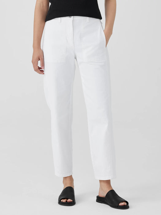 Organic Cotton Denim Lantern Jean