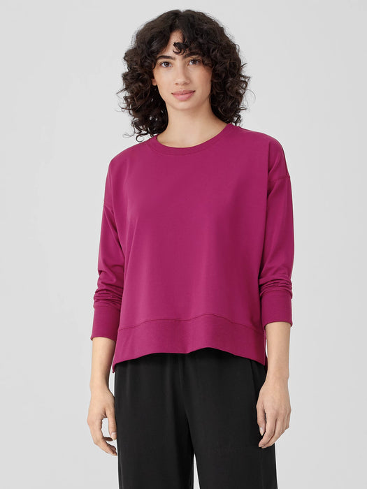 Pima Cotton Stretch Jersey Box-Top