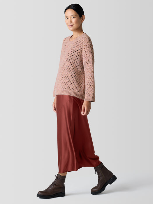 Peruvian Alpaca Crew Neck Top