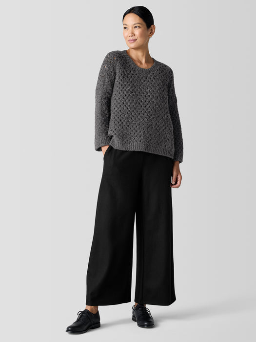 Peruvian Alpaca Crew Neck Top