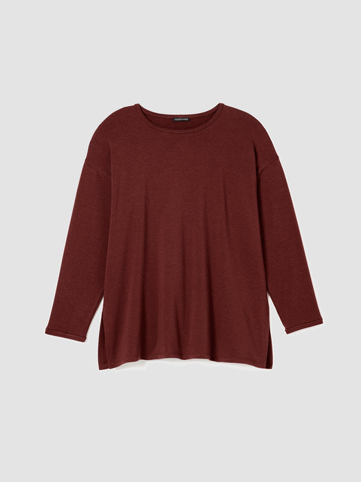 Cozy Brushed Terry Hug Long Box-Top