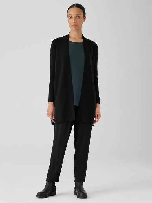 Fine Merino&nbsp;Cardigan in Regenerative Wool