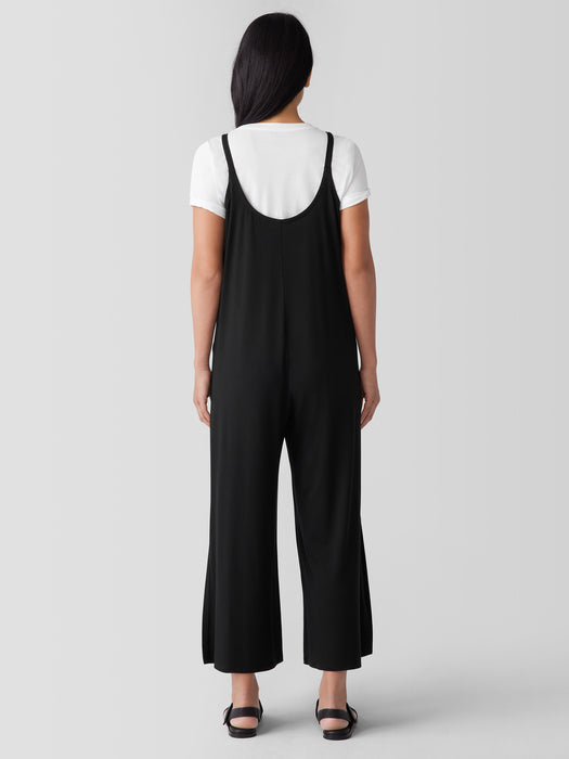Fine Jersey Square Neck Jumpsuit