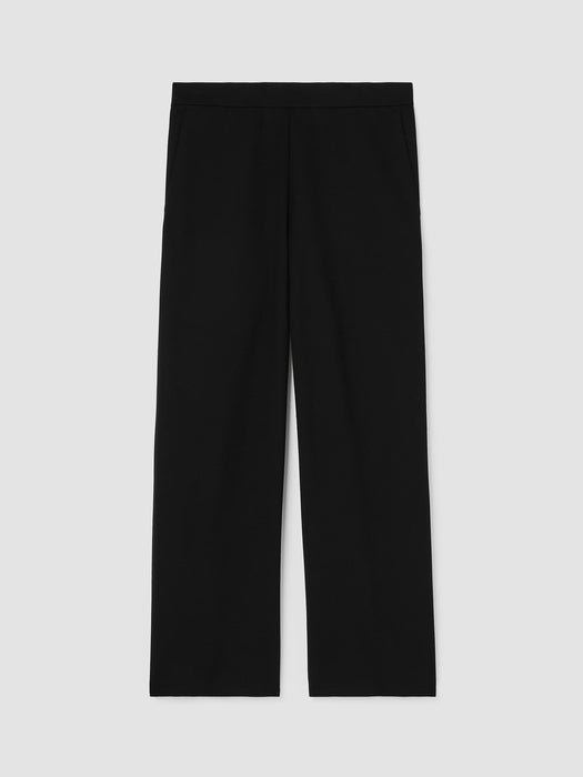 Washable Flex Ponte Wide-Leg Pant
