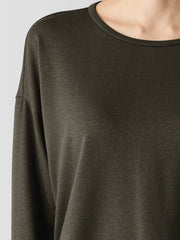 Cozy Brushed Terry Hug Box-Top