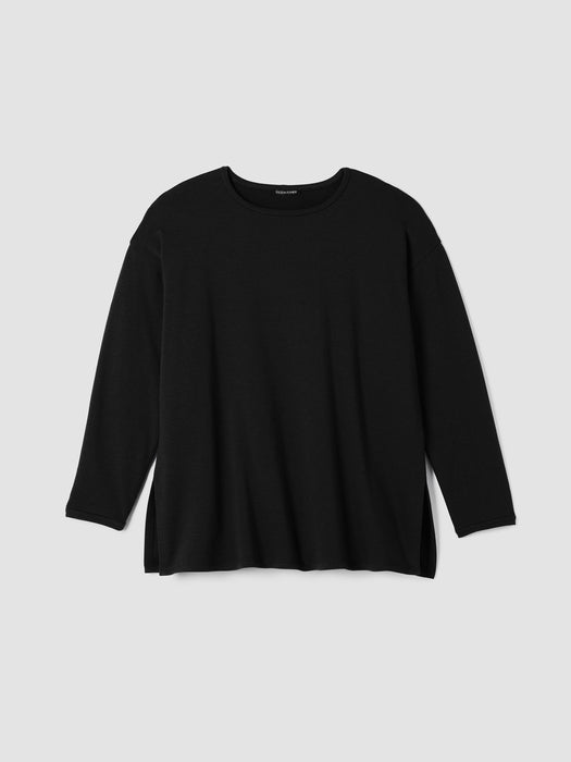 Cozy Brushed Terry Hug Long Box-Top