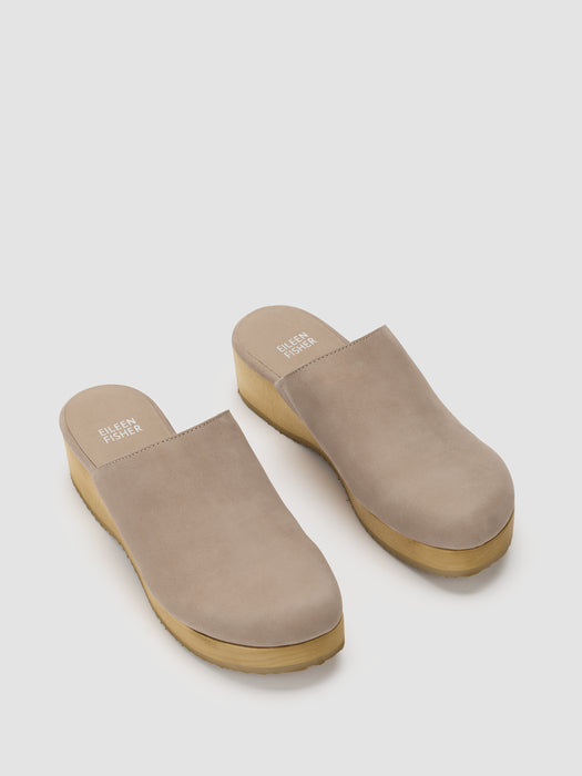 Tumbled Nubuck Clog